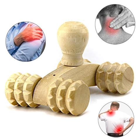 Wooden Back Massager Roller - Life Changing Products