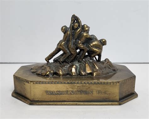 Memorial Iwo Jima Flag Raising Statue Circa 1960 U.S. Marine - Etsy