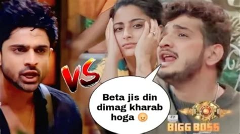 Munawar Faruqui Angry On Abhishek Kumar Bigg Boss Fight Bigg