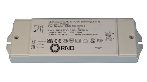 Rnd Rnd Led Driver Dali Dimmable Cv W A V Ip