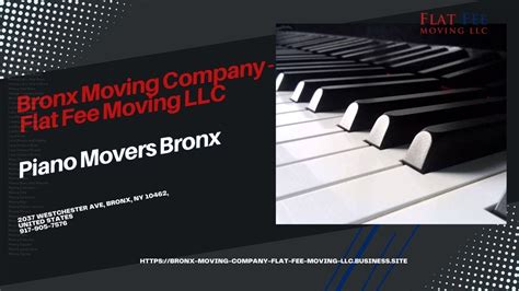 Piano Movers Bronx Bronx Moving Company Flat Fee Moving LLC YouTube