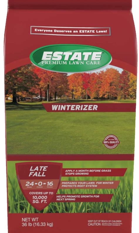 Late Fall Lawn Maintenance Winterizer | Estate Premium Lawn Care