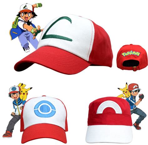 Buy Pokemon - Ash Ketchum Premium Caps - Caps & Hats