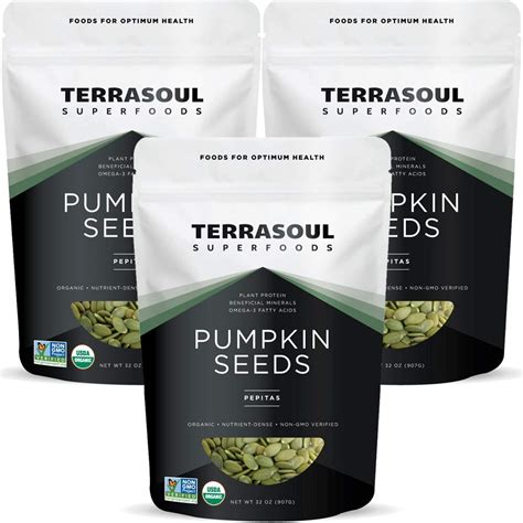 Semillas de calabaza orgánica pepitas Terrasoul Superfoods Yaxa Colombia