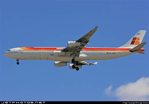 Ec Kou Airbus A Iberia Audeli Air Express Jorge Santos