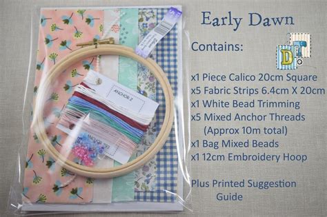 The Naked Stitchscape Embroidery Kit Intermediate Embroidery Etsy