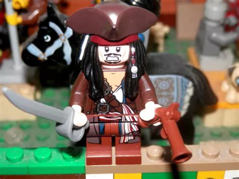 Lego Minifigures Captain Jack Sparrow Pirates Of The Caribbean