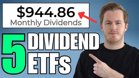 Top 5 Dividend ETFs To Earn Income In 2023 High Yield YouTube