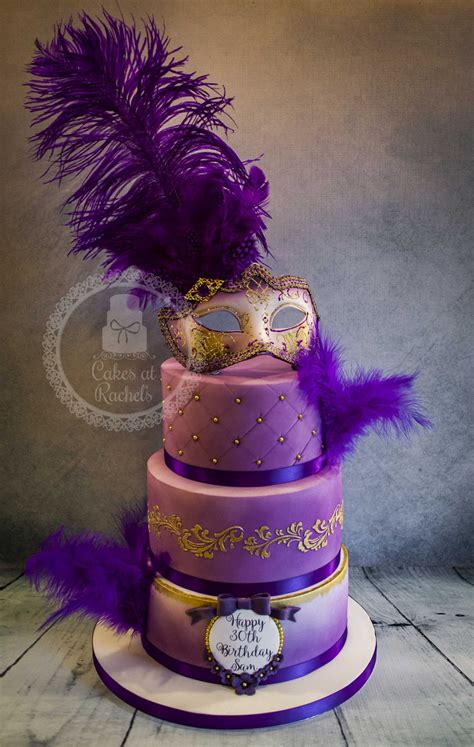 Masquerade Ball Cake - CakeCentral.com