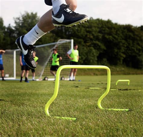 Buy Pepup Football Soccer Training Hurdles Speed Agility Equipment With