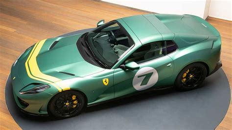 Tailor Made Ferrari Gts Shows Off Green Racing Inspired Spec