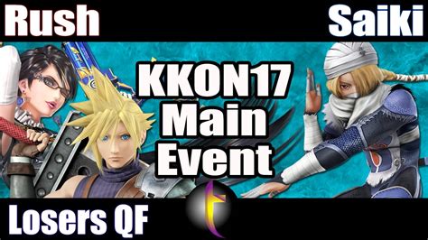 Kkon Main Event Ssb Wii U Lqf Rush Vs Saiki Youtube