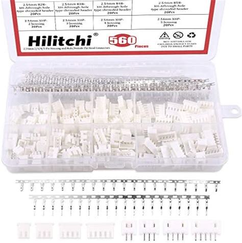 Hilitchi Pcs Mm Jst Xhp Pin Housing And Male Female