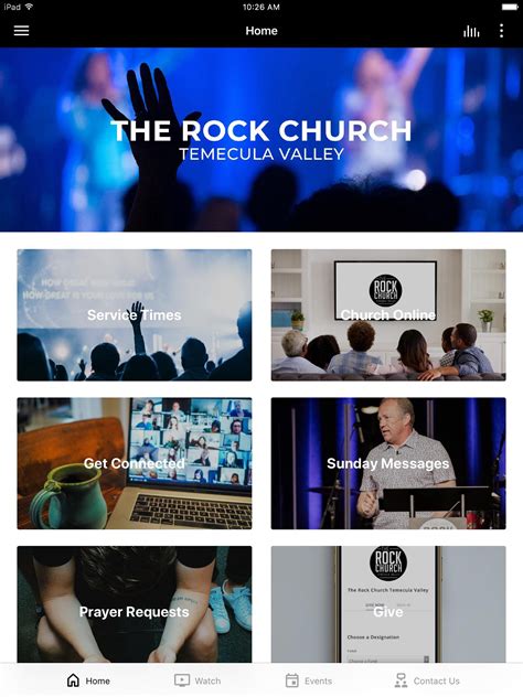 App The Rock Church Temecula Valley