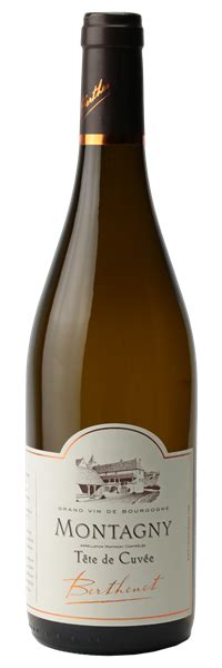 Montagny Tête de Cuvée Blanc 2018 Domaine Berthenet Mon Vin Français