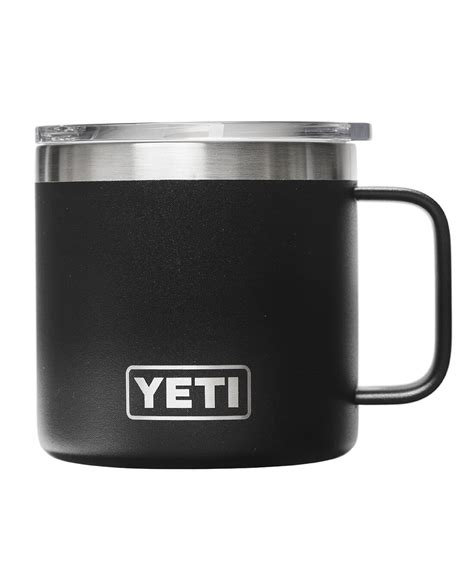 YETI Rambler 14 Oz Mug Black - SKU-304-Black - TACWRK