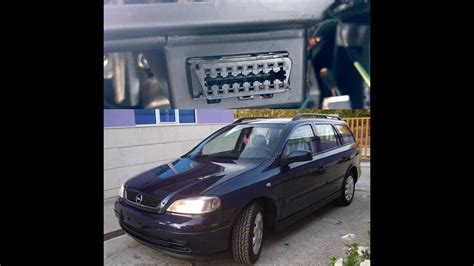 Opel Astra G 2001 Obd2 Port Location Youtube