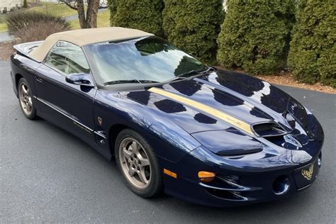 Supercharged 2002 Pontiac Firebird Trans Am Ws6 Convertible For Sale On