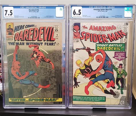 Double crossover - The 16's ASM & Daredevil : r/comicbookcollecting