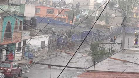 Se Forma Tornado En Toluca Y Deja Varios Da Os Materiales