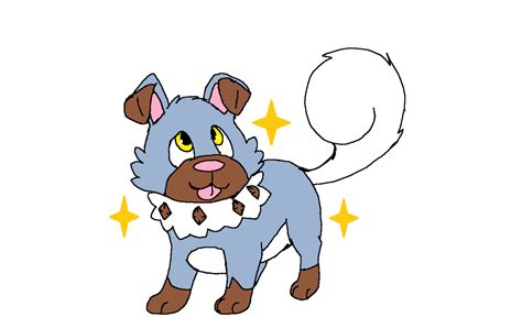 Shiny Rockruff by XfangheartX on DeviantArt