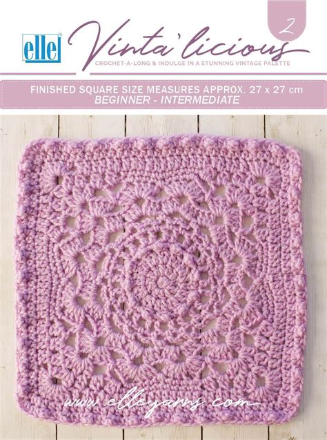 Products Elle Yarns Granny Square Crochet Patterns Free Crochet Crochet Square Patterns