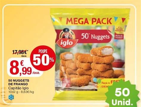 Promo O Nuggets De Frango Capit O Iglo Unid Em Intermarch