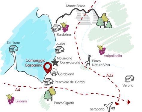 Camping Lago Di Garda Castelnuovo Del Garda Baia Holiday