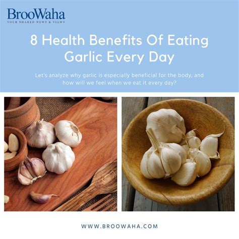 8 Health Benefits Of Eating Garlic Every Day