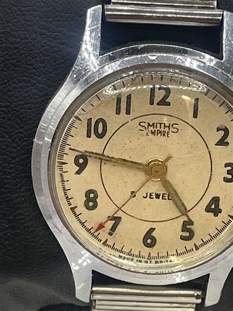 Smith Empire 5 Jewel Military Style Mens Wristwatch EBay