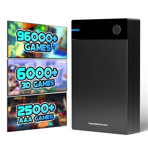 Buy Kinhank Tb Retro Gaming Hard Drive Retro Game Hard Drive With