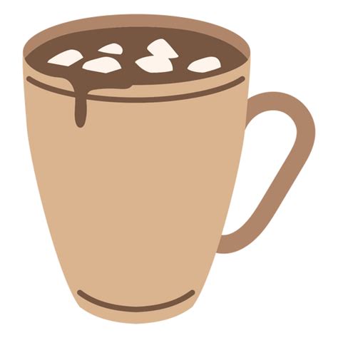 Hot Chocolate Flat Sweets Png And Svg Design For T Shirts