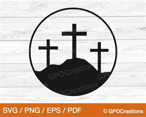 Calvary Crosses Svg Calvary Cross Svg Calvary Crosses Cut Etsy Australia