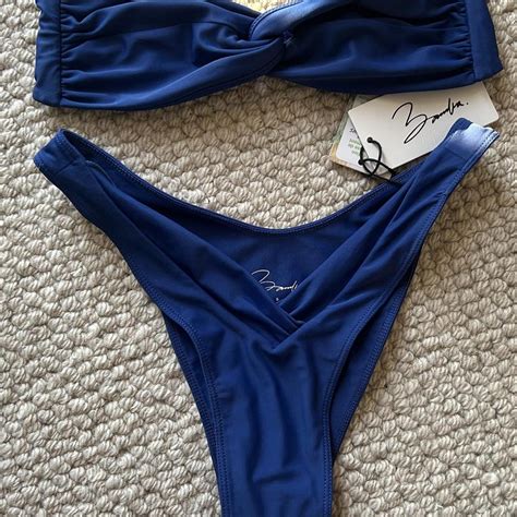Bamba Maverick Bandeau Bikini Set Brand New Never Depop