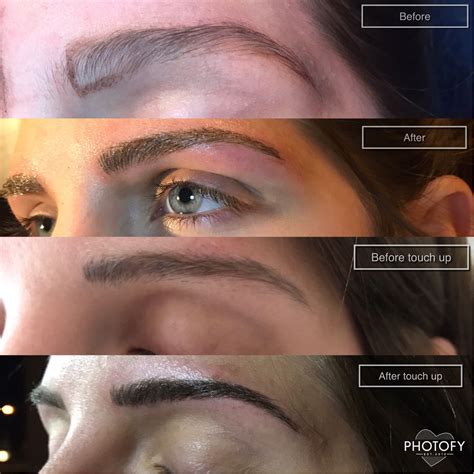 Microblading Eyebrows Before And After Touch Up All You Need Infos