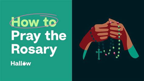 How To Pray The Rosary Step By Step Guided Rosary Hallow Catholic