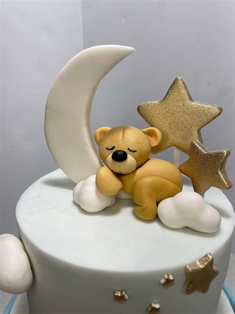 Sleeping Bear Cake Topper D Cake Edible Custom Personalized Cake