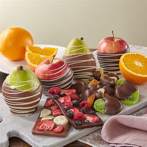 Belgian Chocolate Fruits T Tray