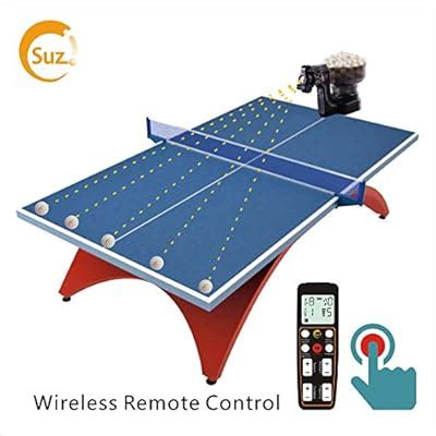 Suz Table Tennis Robot Ping Pong Ball Machine S India Ubuy