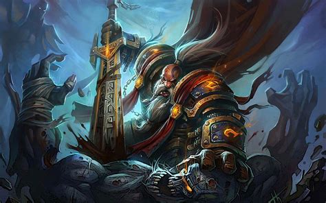 World Of Warcraft Warrior Wallpapers Top Free World Of Warcraft