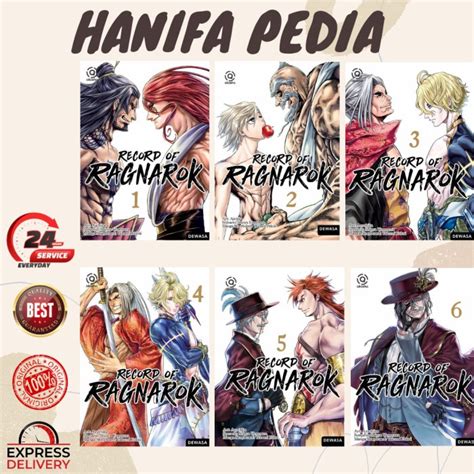 Jual Komik Komik Record Of Ragnarok 1 2 3 4 5 6 Segel Original Shopee