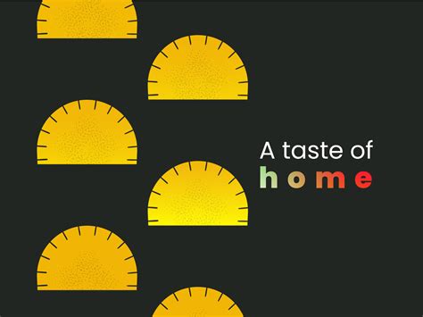 A taste of home by Aida on Dribbble