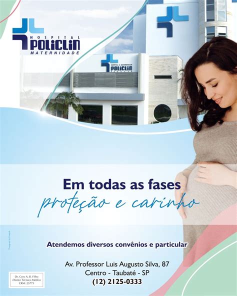Policlínica E Maternidade Gbi - Hospital e Maternidade Policlin Taubaté, em todas as fases proteção e ...