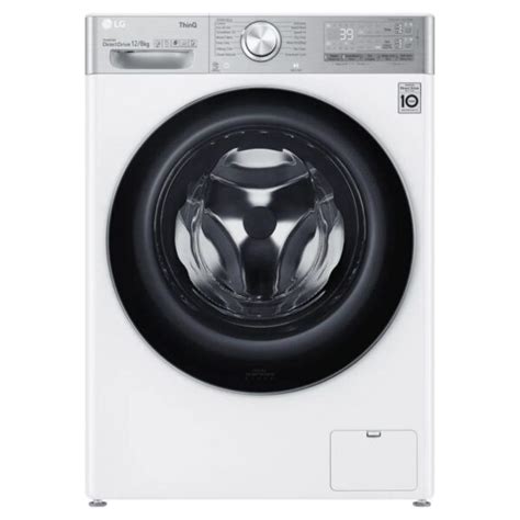 Lg V11 Fwv1128wtsa Wifi Connected 12kg8kg Washer Dryer Buy Home