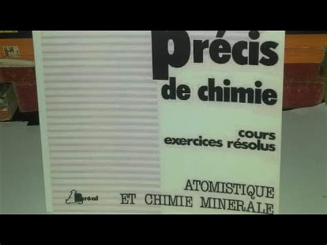 Précis de Chimie Atomistique et Chimie minérale de J Mespléde et J L