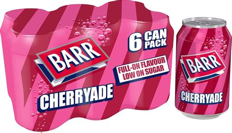 buy barr cherryade   ml cans  fizzy drink