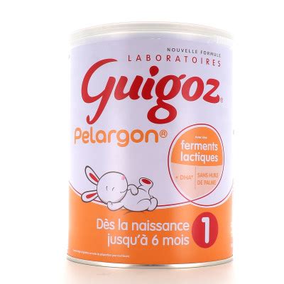 Guigoz Pelargon lait 1er âge Préparation en poudre pour nourrisson