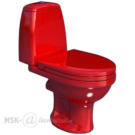 Цветной унитаз Arcus 1215 red - купить в магазине сантехники в Москве 💥 ...