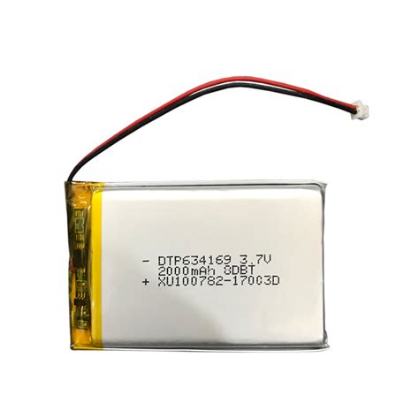 Dtp V Mah Rechargeable Lipo Lithium Battery With Kc Ce