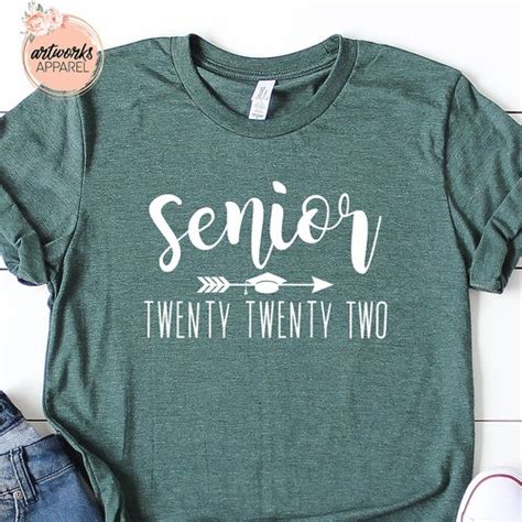 Senior 2022 Shirt Class Of 2022 Shirt Graduation T Etsy